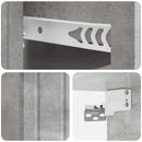 Væghængt Natbord med skuffe 2 pcs Betongrå 33 x 34,5 x 24 cm