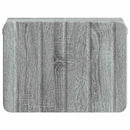 Væghængt Natbord med skuffe Grå sonoma-eg 33 x 34,5 x 24 cm