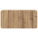 Væghængt Natbord med skuffe 2 pcs Artisan-eg 49 x 34,5 x 24 cm