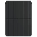 Væghængt Natbord 2 pcs Sort 33 x 34,5 x 43 cm Konstrueret træ