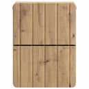 Væghængt Natbord med skuffe 2 pcs Artisan-eg 33 x 34,5 x 43 cm