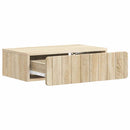 Væghængt Sideskab Sonoma-eg 59 x 34,5 x 17 cm Konstrueret træ