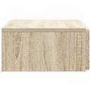 Væghængt Sideskab Sonoma-eg 59 x 34,5 x 17 cm Konstrueret træ
