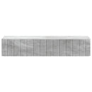 Væghængt Sideskab Betongrå 87,5 x 34,5 x 17 cm Konstrueret træ