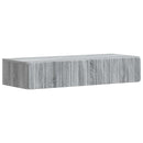 Væghængt Sideskab Grå sonoma-eg 87,5 x 34,5 x 17 cm