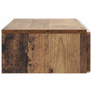 Væghængt Sideskab Gammelt træ 87,5 x 34,5 x 17 cm