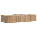 Væghængt Sideskab 87,5 x 34,5 x 17 cm Konstrueret træ