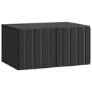 Væghængt TV-skab Sort 59,5 x 41 x 30 cm Konstrueret træ