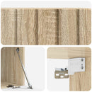Væghængt TV-skab Sonoma-eg 59,5 x 41 x 30 cm Konstrueret træ