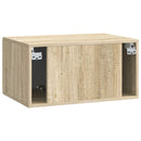 Væghængt TV-skab Sonoma-eg 59,5 x 41 x 30 cm Konstrueret træ