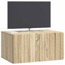 Væghængt TV-skab Sonoma-eg 59,5 x 41 x 30 cm Konstrueret træ