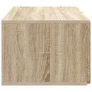 Væghængt TV-skab Sonoma-eg 59,5 x 41 x 30 cm Konstrueret træ