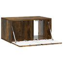 Væghængt TV-skab Røget eg 59,5 x 41 x 30 cm Konstrueret træ