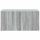 Væghængt TV-skab Vægmonteret Grå sonoma-eg 59,5 x 41 x 30 cm