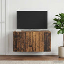 Væghængt TV-skab 59,5 x 41 x 30 cm Gammelt træ Konstrueret træ