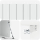 Væghængt TV-skab Hvid 78,5 x 41 x 30 cm Konstrueret træ