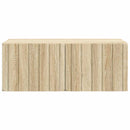 Væghængt TV-skab Sonoma-eg 78,5 x 41 x 30 cm Konstrueret træ