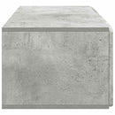 Væghængt TV-skab Betongrå 78,5 x 41 x 30 cm Konstrueret træ