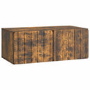 Væghængt TV-skab Røget eg 78,5 x 41 x 30 cm Konstrueret træ