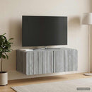 Væghængt TV-skab 78,5 x 41 x 30 cm Grå Sonoma Konstrueret træ