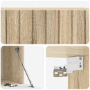 Væghængt TV-skab Sonoma-eg 98 x 41 x 30 cm Konstrueret træ