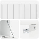 Væghængt TV-skab Hvid højglans 98 x 41 x 30 cm Konstrueret træ