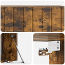 Væghængt TV-skab Røget eg 98 x 41 x 30 cm Konstrueret træ