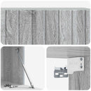 Væghængt TV-skab Grå sonoma-eg 98 x 41 x 30 cm Konstrueret træ