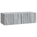 Væghængt TV-skab Grå sonoma-eg 98 x 41 x 30 cm Konstrueret træ