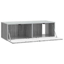 Væghængt TV-skab Grå sonoma-eg 98 x 41 x 30 cm Konstrueret træ
