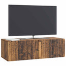 Væghængt TV-skab Gammelt træ 98 x 41 x 30 cm Konstrueret træ