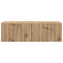 Væghængt TV-skab Artisan-eg 98 x 41 x 30 cm Konstrueret træ