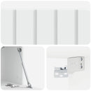 Væghængt TV-skab Hvid 59,5 x 31 x 30 cm Konstrueret træ
