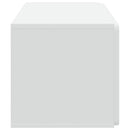 Væghængt TV-skab Hvid 59,5 x 31 x 30 cm Konstrueret træ