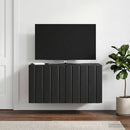 Væghængt TV-skab 59,5 x 31 x 30 cm Sort Konstrueret træ