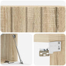 Væghængt TV-skab Sonoma-eg 59,5 x 31 x 30 cm Konstrueret træ
