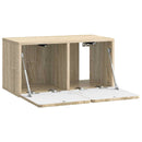 Væghængt TV-skab Sonoma-eg 59,5 x 31 x 30 cm Konstrueret træ