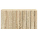 Væghængt TV-skab Sonoma-eg 59,5 x 31 x 30 cm Konstrueret træ