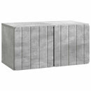 Væghængt TV-skab Betongrå 59,5 x 31 x 30 cm Konstrueret træ