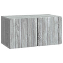 Væghængt TV-skab Vægmonteret Grå sonoma-eg 59,5 x 31 x 30 cm