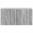 Væghængt TV-skab Vægmonteret Grå sonoma-eg 59,5 x 31 x 30 cm