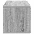 Væghængt TV-skab Vægmonteret Grå sonoma-eg 59,5 x 31 x 30 cm