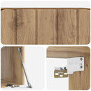 Væghængt TV-skab Artisan-eg 59,5 x 31 x 30 cm Konstrueret træ