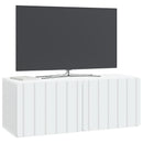 Væghængt TV-skab Hvid 78,5 x 31 x 30 cm Konstrueret træ