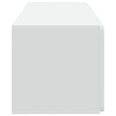 Væghængt TV-skab Hvid 78,5 x 31 x 30 cm Konstrueret træ