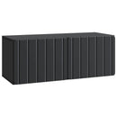 Væghængt TV-skab Sort 78,5 x 31 x 30 cm Konstrueret træ