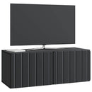 Væghængt TV-skab Sort 78,5 x 31 x 30 cm Konstrueret træ