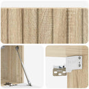 Væghængt TV-skab Sonoma-eg 78,5 x 31 x 30 cm Konstrueret træ