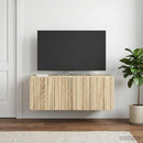 Væghængt TV-skab 78,5 x 31 x 30 cm Sonoma-eg Konstrueret træ