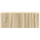Væghængt TV-skab Sonoma-eg 78,5 x 31 x 30 cm Konstrueret træ